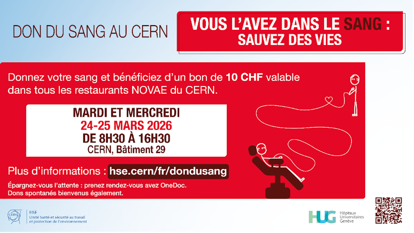 Blood donation poster